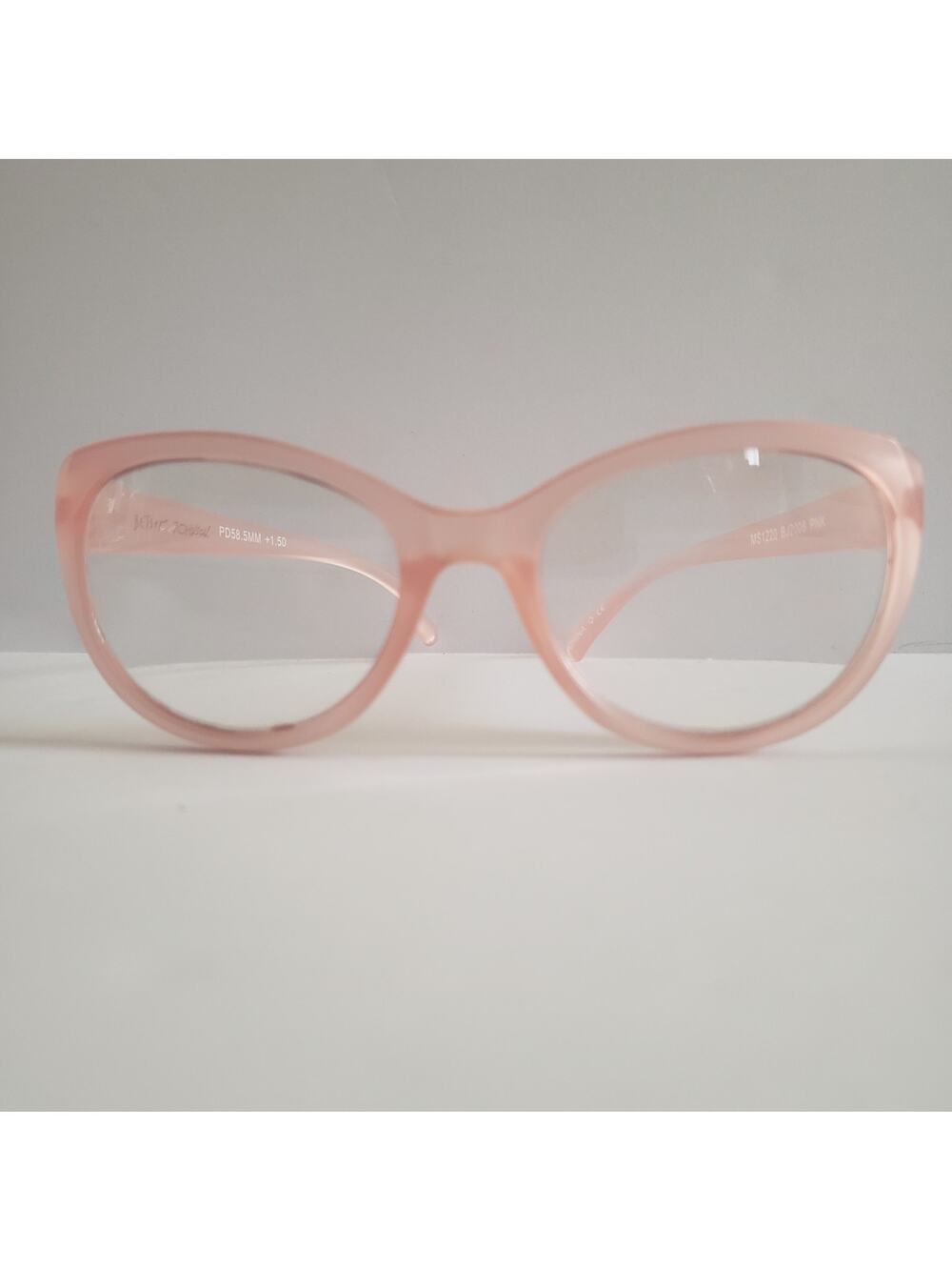 Betsey Johnson Pale Pink Pre-Used Eyeglasses MS1220 BJ2007 PD58 #E20S